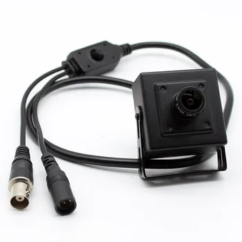 Mini VAIZDO stebėjimo Kamera HD Žvaigždės 0.0001 Lux NVP2441 IMX307 4in1 HAINAUT TVI CVI CVBS 2mp Saugumo 1080p