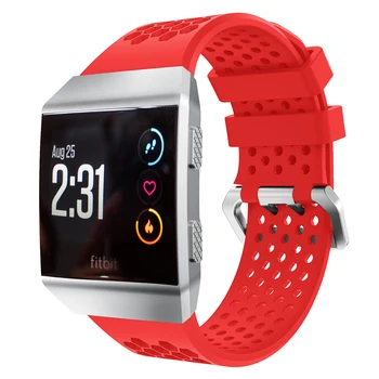Minkšto Silikono Sporto Diržu, Fitbit joninių Pakeitimo Watchband smart apyrankę ant Riešo dirželiai Juostos priedai diržo vandeniui