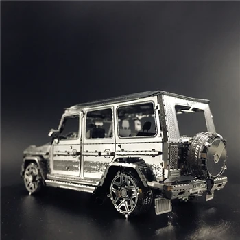 MMZ MODELIS NANYUAN 3D Metalo modelio rinkinio 1:50 BZS G500 Off-road transporto priemonių Surinkimas Modelis 