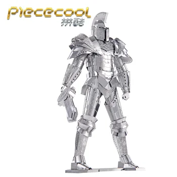 MMZ MODELIS Piececool 3D metalo įspūdį P079 Black Knight Asamblėjos metalo Modelio rinkinys 
