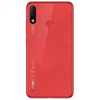 Mobilieji Telefonai TECNO KB8 Kibirkštis 3 Pro Bordo Raudona Telefoną išmanųjį telefoną grynas 