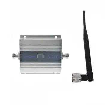 Mobiliojo Signalo Stiprintuvas Kartotuvas 900Mhz GSM 2G / 3G / 4G Duomenų Su Antenos Komplektas Voice 