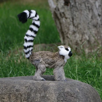 Modeliavimas gyvūnų beždžionė lemur apdailos amatų nustatyti fotografijos prop beždžionė