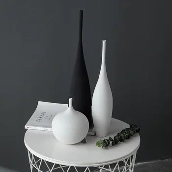 Modernus Minimalistinis Rankų Darbo Meno, Dzeno Vaza, Keramikos Ornamentais Kambarį Modelį, Namų Puošybai Gėlių Vaza