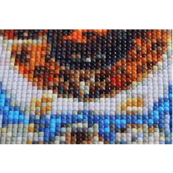 Monet Vandens Lelijos spalvos puošnios siuvinėjimas su deimantu, Mozaikos 5d diamond tapybos kryželiu rinkiniai, Virtuvės dekoro JS2307