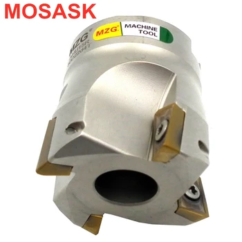 MOSASK AHUB Apdirbimo Pjovimo AHUB15R50-22 CNC Frezavimo Įrankis stačiu Kampu Shell Veido Pabaiga Malūnas
