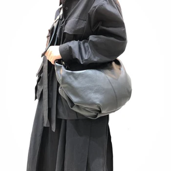 Moteris Minkštas Karvės Odos Pečių Krepšiai, Mada Natūralios Odos Totalizator Feminina Kelionės Korėjos Dizaino Laisvalaikio Crossbody Krepšys