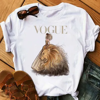 Moterų Estetinės Juokinga Marškinėlius Moterų Vogue Spausdinti trumpomis Rankovėmis Viršūnes&Tees Mergina 90s Princesė, T-marškinėliai,Lašas Laivybos