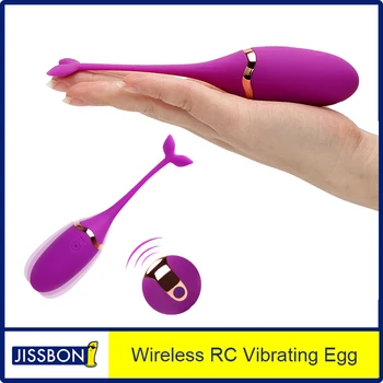 Moterų Makšties Vibratorius Silikoninis Vibruojantis Kiaušinis Sekso Žaislai USB Įkrovimo Seksualinės Žaislas Suaugusiems Bevielis Nuotolinio Valdymo pultas