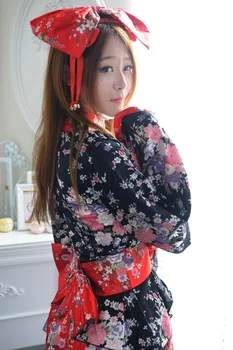 Moterų Princesė Kawaii Lolita Dress Merginos Kimono Seksualus, Cosplay Kostiumai, Mielas Loli Sijonas Mados Saldus Vestido Helovinas Šalis Nešioti