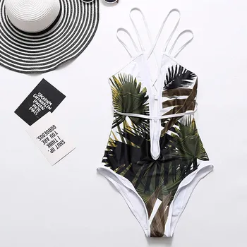 Moterų Vienas Gabalas Paplūdimio maudymosi kostiumėlį 2019 Seksualus, Apynasrio Maudymosi kostiumai Monokini Maudymosi Sexy Thong Push Up Paminkštintas Bikini Mujer Biquini#h