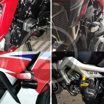 Motociklas Krenta apsauginis Rėmas Slankiklį Lauktuvės Guard baras Crash Pad apsaugos Yamaha XSR 700 XSR700 2016-2018