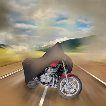 Motociklas Motociklas KETURRATIS Motoroleris Dulkėms atsparus Vandeniui, Saulės Blokas Apsaugine danga Lietaus Raštas - XXL Dydžio (Juoda)