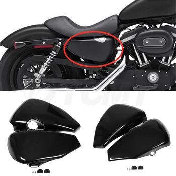 Motociklo Kairėn, Dešinėn Baterijos Dangtelis Harley Sportster XL883 XL1200 Geležies 1200 883 2004-2013-2020 m.