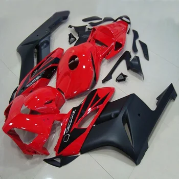 Motociklo kėbulo lauktuvės komplektas Honda CBR1000RR 04 05 Raudona juoda purvasargiai nustatyti CBR 1000RR 2004 2005