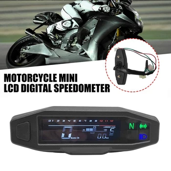 Motociklo LCD Speeeter Skaitmeninis Odemeter Elektros Įpurškimo ir Karbiuratorius Metrų rusijos KR200