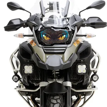 Motociklo priekinis žibintas apsaugos lipdukas, permatomas ir gražus žibintų apsauginės plėvelės BMW R1200 R1200GS R1250GS
