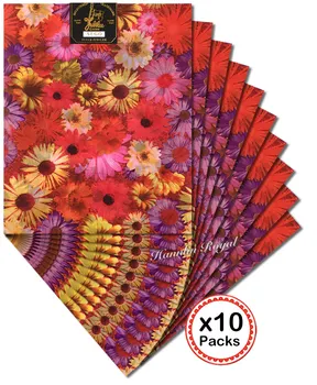 Multicolors gėlių Afrikos sego headtie galvos apdangalai Afrikos Galvos šalikas, kaklaraištis, Wrapper 10 Paketus per Daug 20 dalių, iš viso Protingas pasirinkimas