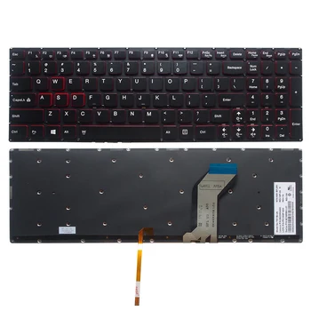 MUMS Nauja Klaviatūra Lenovo 15 Y700 15-ISK nešiojamojo kompiuterio klaviatūra su Apšvietimu