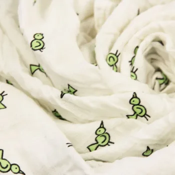 Muslino baby cotton 2 sluoksniu marlės vonia rankšluostį padengti antklodė daugiafunkcinis dvigubo sluoksnio rankšluostį minkštas dviejų sluoksnių apsaugos nuo saulės