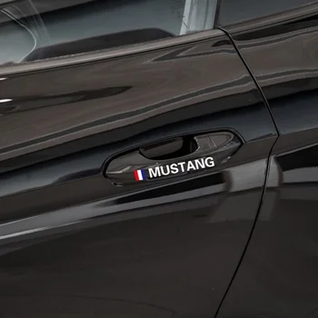 Mustang Shelby GT Ponis Arklių Ženklelis Automobilio Sparnas Durų Gaubtą Lempos Antakių Kuro Bako Durų Rankena Dekoratyvinis Lipdukas, Decal