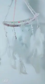 Mylb 3mm skyriuje dažytos fantazijos sniego sniego ranka-dažytos Simfoninis sniego siūlai kabliukai Dream catcher kutas sriegis pristatymas