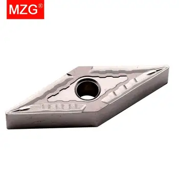 MZG Nuolaida Kaina VNMG160404-MT ZN60 Cutter Kermeto vidutinė Ir Tikslioji Plieno Dalys Yra Geros Apdailos CNC Karbido Įdėklai