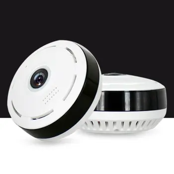 Namų smart 360 laipsnių panoramines belaidžio WIFI HD fisheye fotoaparato nuotolinio stebėti 360eyes Mini 360 Laipsnių Panoraminio