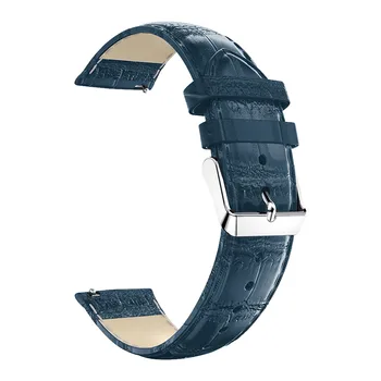 Natūralios Odos Pakeitimo Apyrankės Už Xiaomi Huami Amazfit GTS Smart Žiūrėti Juosta 20mm Apyrankę, dirželį Naujų laikrodžių Priedai