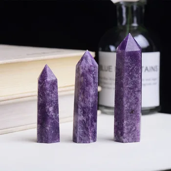 Natūralus Kvarcas Violetinė Debesis Motina Kristalų Taško Reiki Chakra Gydymo Akmuo 50mm-80mm Namų Puošybos Amatus