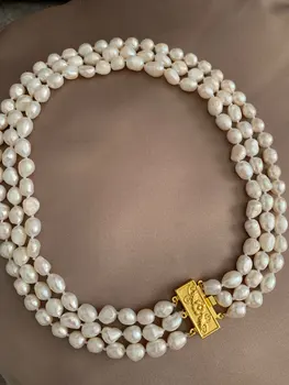 Natūralūs gėlavandenių perlų 17