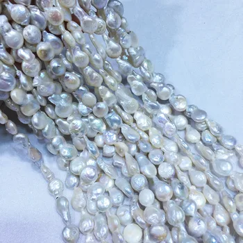 Natūralūs gėlavandenių perlų aukštos kokybės 36 cm, perforuotos prarasti karoliukai 