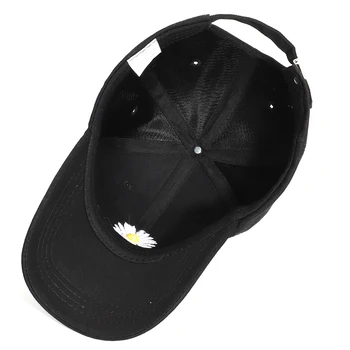 Nauja daisy beisbolo kepurė moteriška / vyriška GD korėjos beisbolo kepuraitę G-Dragon išsiuvinėti beisbolas bžūp reguliuojamas medvilniniai vyriški prekės skrybėlę