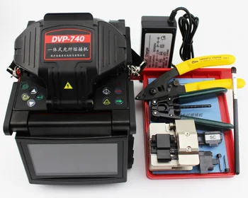 Nauja DVP740 Multilanguage Optinio Pluošto Sintezės Splicer Sujungimas Mašina DVP-740