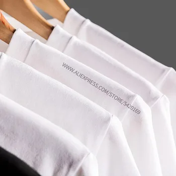 Nauja siunta 2020 Mados Derliaus Vyrams Marškinėliai Fox Dviratininkas Atspausdinta marškinėliai trumpomis Rankovėmis Atsitiktinis Viršūnės Vasarą Tee