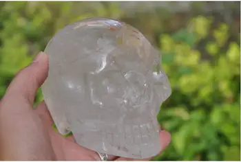 Nauja siunta gana natūralus aišku, Kvarco Kristalo akmens kaukolė Gydymo