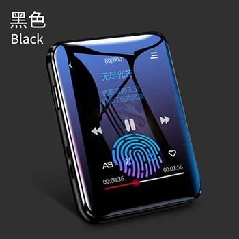 Nauja versija metalo Bluetooth 5.0 mp3 Muzikos grotuvas integruotas garsiakalbis visiškai jutiklinis ekranas su radijo įrašymo, e-knyga, vaizdo grotuvas