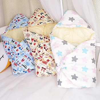 Naujagimio antklodė baby suvystyti animacinių filmų medvilnė antklodės infantil Rudens žiemos Spausdinimo antklodė už vežimėlis YCZ025