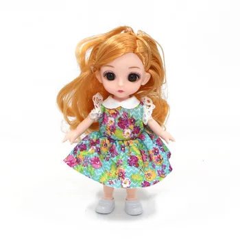 Naujas 16 cm Lėlės puošniai apsirengti drabužius 6 colių 13 Kilnojamojo Sujungta laisvalaikio kostiumas princesė vaikų žaislas Mados Lėlės gimtadienio dovana