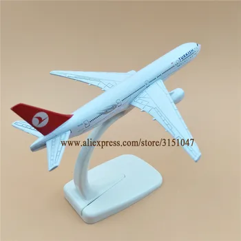 NAUJAS 16cm Metalo Lydinio Plokštumoje Modelį Oro TURKISH Airways 