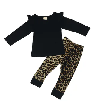 Naujas 2016 baby girl drabužiai naujagimiams medvilnės kūdikių drabužiai ilgomis rankovėmis marškinėliai+kelnės kūdikiams 2VNT rinkiniai mielas vaikams drabužių
