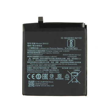 Naujas 3.8 V 3120mAh BM3D FReplacement Baterija Baterij Batteria Už Xiaomi 8 SE MI8 SE M8 SE Mobiliojo Telefono Baterijas+įrankiai