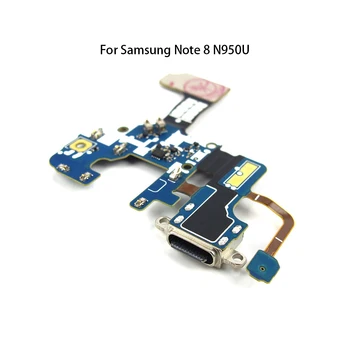 Naujas 5vnt/daug Doko Jungtis USB Įkroviklio įkrovimo Flex Kabelis Samsung Galaxy Note 8 N950U N950F