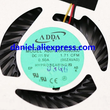 Naujas ADDA AB07005HX080300 5V 0.50 A DC28000EDA0 nešiojamojo kompiuterio aušinimo ventiliatorius