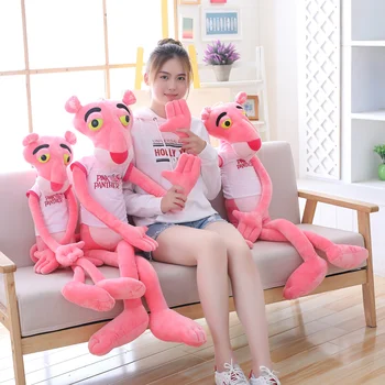 Naujas Anime Žaislai Naujas Stilius 80cm Mielas Pink Panther Pliušiniai Žaislai Mielas Vaikams, Lėlės, Minkšti Minkšti Gimtadienio Dovana Kūdikiui