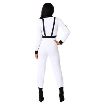 Naujas astronautas cosplay kostiumas su suaugusiųjų kosmonauto kostiumas šalmas star šalies drabužių veiklos Helovinas rekvizitai moterims