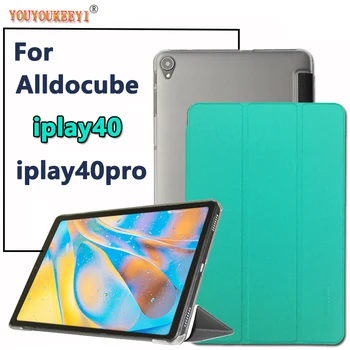 Naujas Atveju Alldocube iplay40 2020 10.4 colių Tablet Ultra plonas Tris kartus Stovėti padengti Kubo iplay40pro +dovana