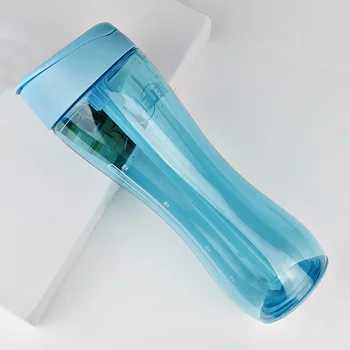 Naujas Atvykimo 500ml Rožinė Žalia mėlyna Juoda Herbalife Mitybos sporto pėsčiųjų Šiaudų vandens butelį supurtykite butelis su rankena