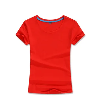 Naujas Aukštos kokybės vasarą karšta-pardavimo klasikinis atsitiktinis kvėpuojantis moterų trumparankoviai marškinėliai