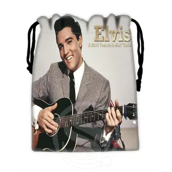 Naujas Custom Elvis Presley Raišteliu Krepšiai Užsakymą Saugojimo Krepšiai Saugojimo Spausdinti Gauti Maišelis dydis 18X22cm Suspaudimo Tipo Maišeliai
